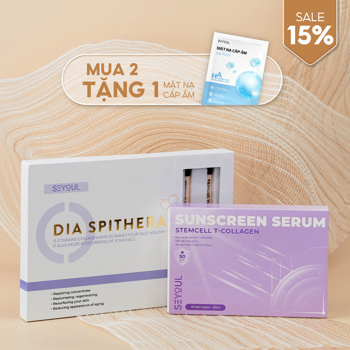 BỘ ĐÔI BẢO VỆ DA SAU PEEL